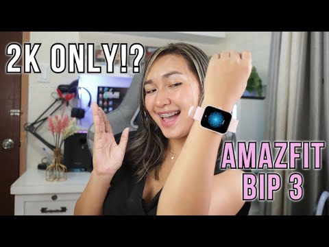 AMAZFIT BIP 3 : Unboxing & Review (Lightweight & Large Display)