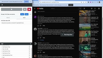 Browserflow - Scrape YouTube comments