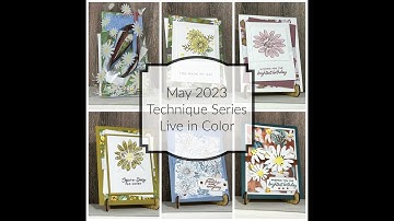 Technique Series with Lela - Live in Color - Two-Step Stamping