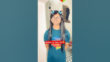 Behen ne fssa dia🥺 #comedy #funny #funnycomedy #funnyvideos