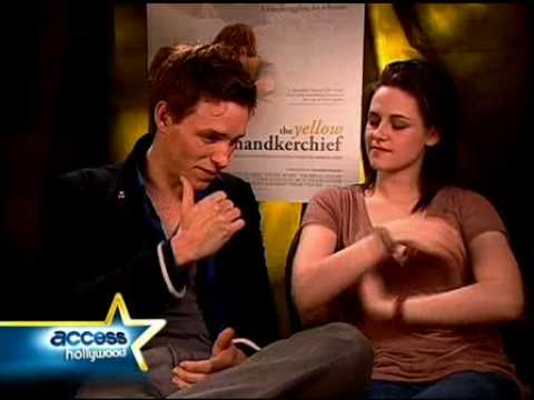 Access Hollywood: Kristen Stewart & Eddie Redmayne - The Yellow Handkerchief