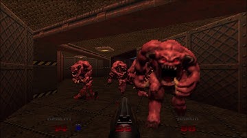 DOOM 64 Difficulty Watch Me Die Gameplay video level 1