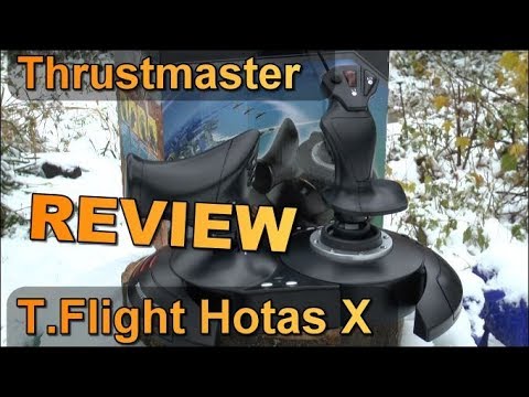 Review: Thrustmaster T-Flight Hotas X / Joystick mit Schubregler für PC/PS3/PS4
