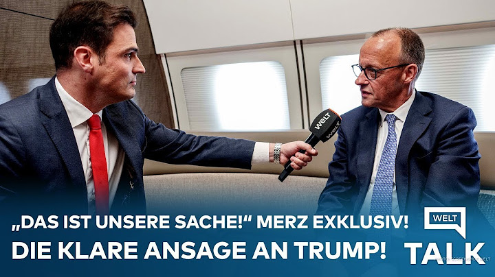 TALK SPEZIAL: Kanzler Friedrich Merz im Interview mit Jan Philipp Burgard, Chefredakteur WELT-Gruppe