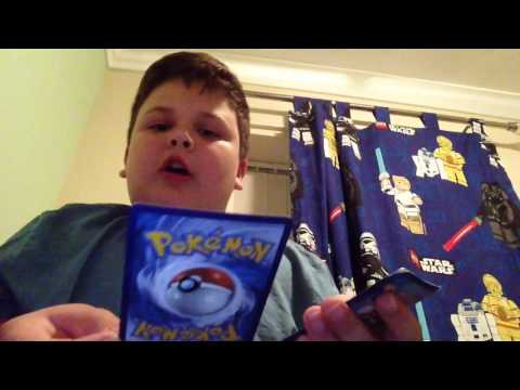 Video Ryan's first vid Pokemon card review - youtube