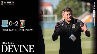 Post-Match interview | Ballymena United 0-2 Glentoran | 21 August 2026 - Declan Devine