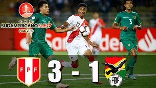 Resumen Perú vs Bolivia 27-03-2019 | Sudamericano Sub 17