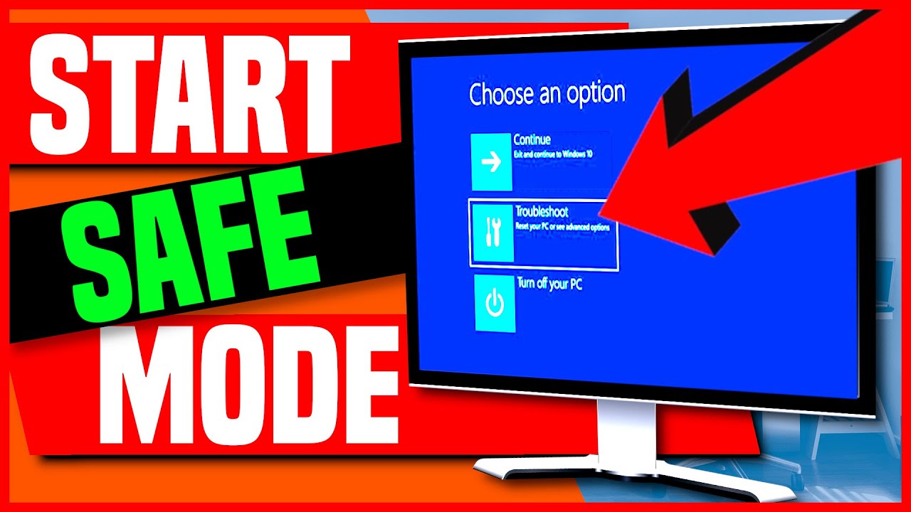 How to Boot Windows 10 in Safe Mode – So EASY!  Troubleshoot Your Issues – Step by Step Video Tutorial