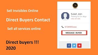Selling The Invisible: The  Best Way To Sell Your Services Online