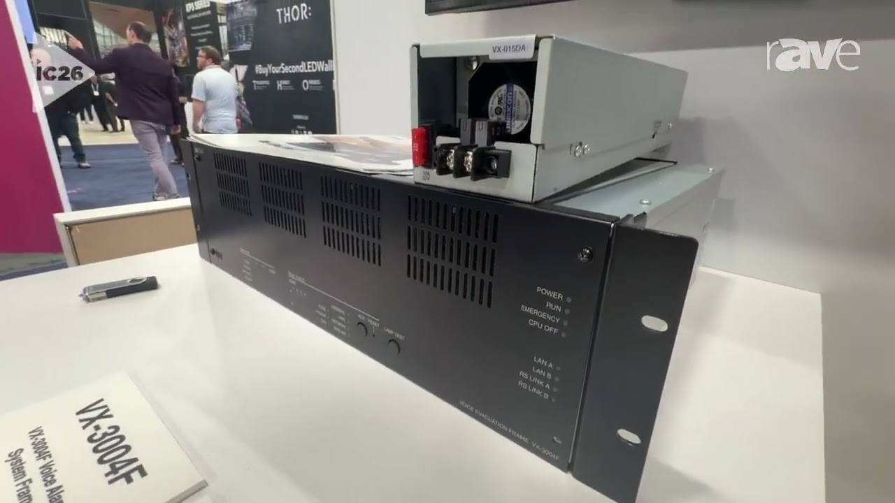 InfoComm 2026: TOA Electronics, Inc. Showcases VX-3000 Voice Alarm and Public Address Series