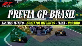 🚨 ¡ULTIMA HORA! PREVIA GP BRASIL F1 2025 ✔ ANÁLISIS TECNICO - MOMENTOS HISTORICOS - CLIMA y HORARIOS