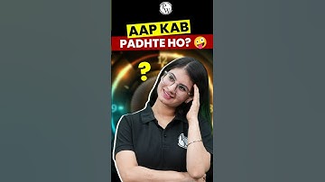 Aap Kab Padhte Ho 😉 #PW #Shorts #StudyTime