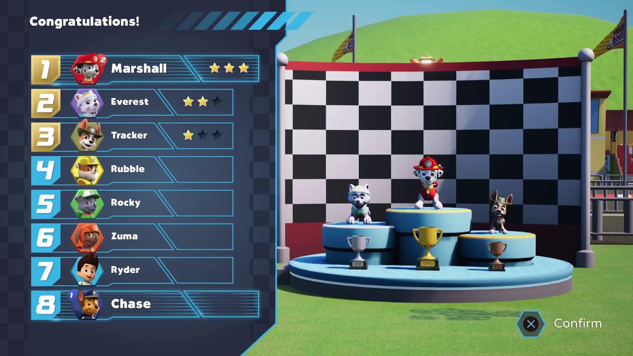 Paw Patrol Racing