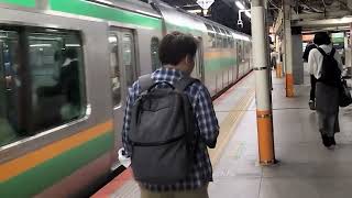 E231系1000番台コツK-39編成横浜駅発車