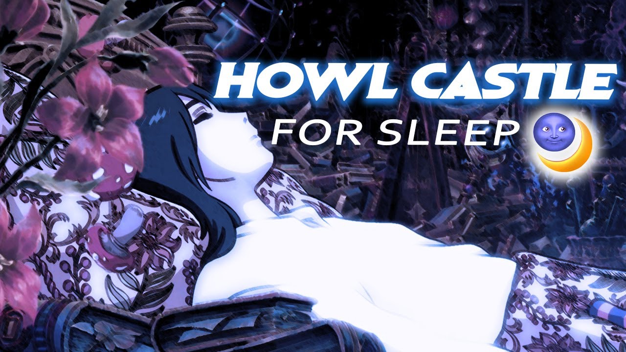 Sleep with Howl Moving Castle / 1 hour (windy rain)