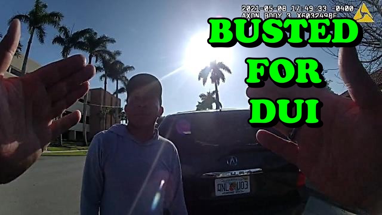 Busted for DUI - Homestead, Florida - May 8, 2021 - YouTube