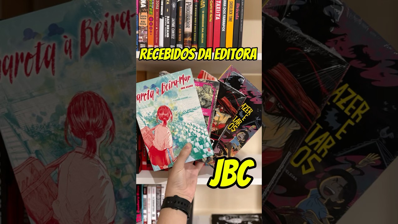 Recebidos da editora JBC! 