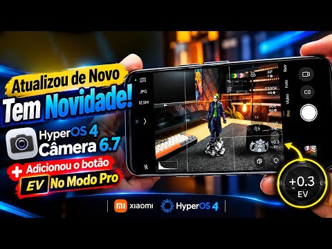 New Release! HyperOS 4 Camera V-6.7 - New Update - Added EV Button in Pro Mode