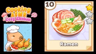 Cooking ASMR Cozy kitchen Level 10 walkthrough solution 