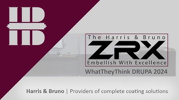 Digital Embellishment: The Harris & Bruno ZRX at Drupa 2024