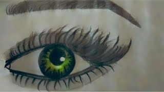 تعلم رسم العين/طريقة رسم عين بطريقة احترافية/كيف ترسم عين مو من الصفر للمبتدئين/تعلم الرسم بالرصاص