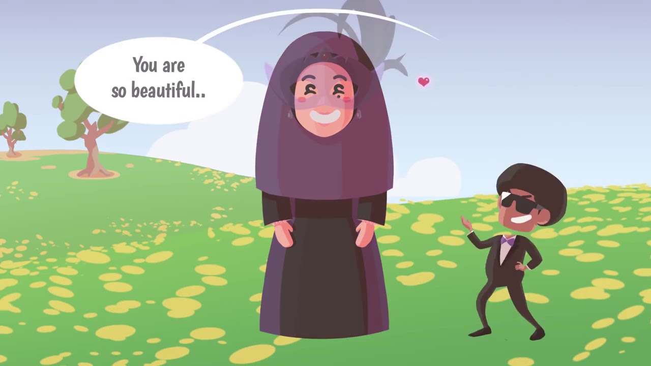 Nouman Ali Khan ~  illustrated --- Muslim women among Self Esteem