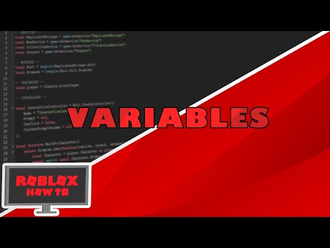 ROBLOX How To: Variables | ROBLOX Scripting Tutorial [5]