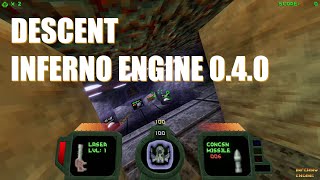 Descent | Inferno Engine 0.4.0 | Demo Showcase (Levels 1-7)
