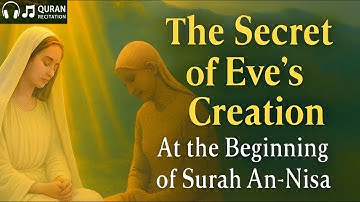 راز آیه ۱ سوره نساء: حوا چگونه آفریده شد؟ | داستان آدم | تلاوت قرآن