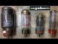 Guitar amp power tubes comparison