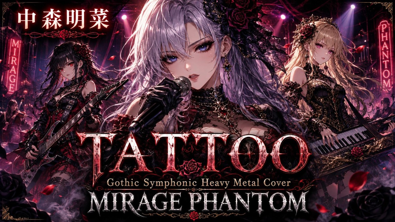 80年代名曲】TATTOO / 中森明菜 – Gothic Symphonic Heavy Metal Cover