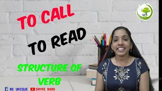 STRUCTURE OF VERBS SESSION 6