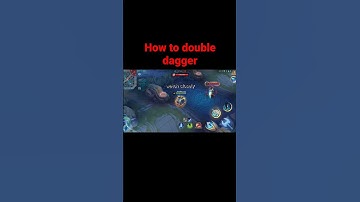 How to double dagger #gusionuser #mlbb