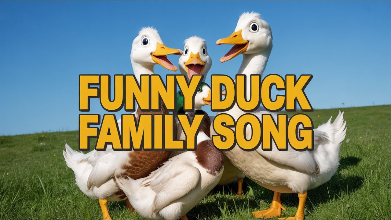 Quack Quack Ducks | English Kids Song for Toddlers Learning Animals with Fun and Easy Melody