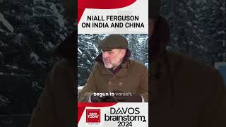 Niall Ferguson Talks About India's Growth Overtaking China's Growth | Rahul Kanwal | #shorts