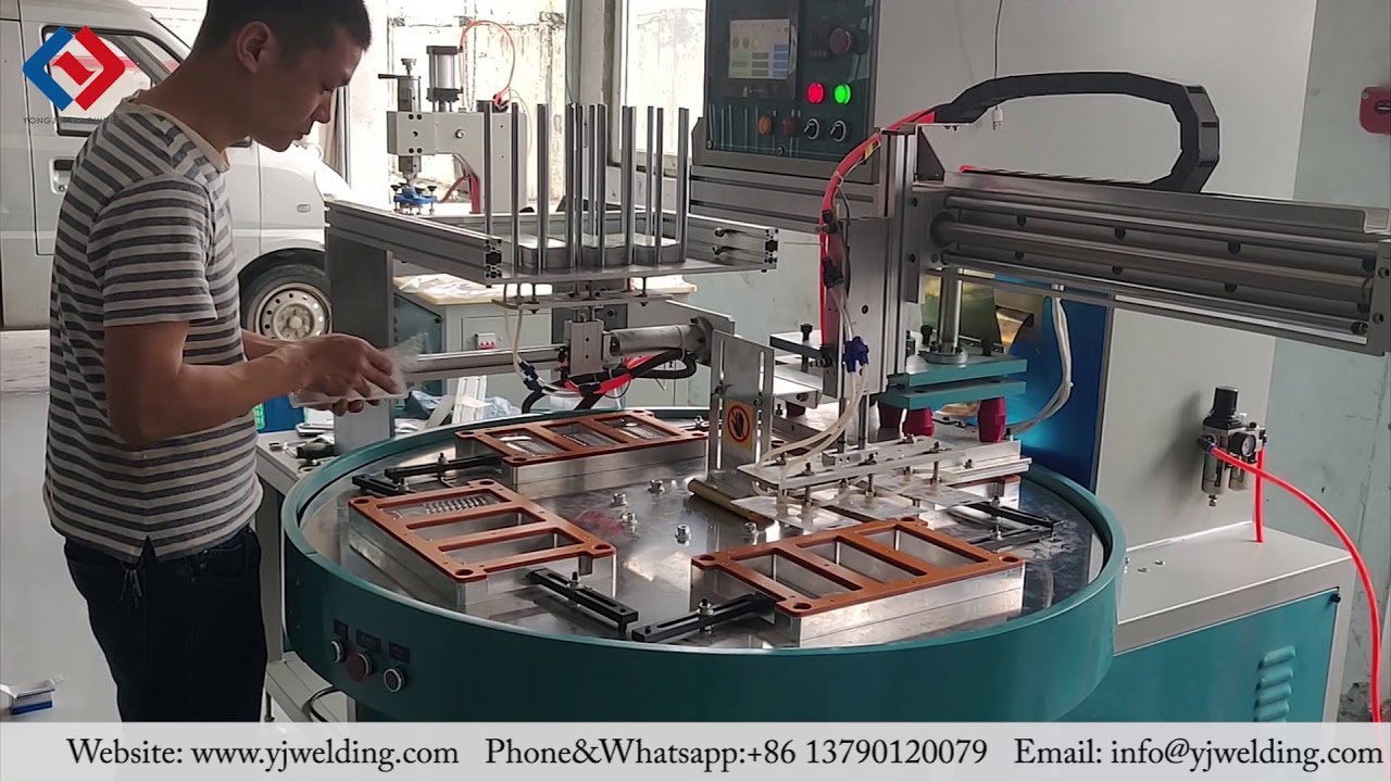 Floss Packing Machine Automatic floss packaging machine, High Frequency Blister + Cardboard ...