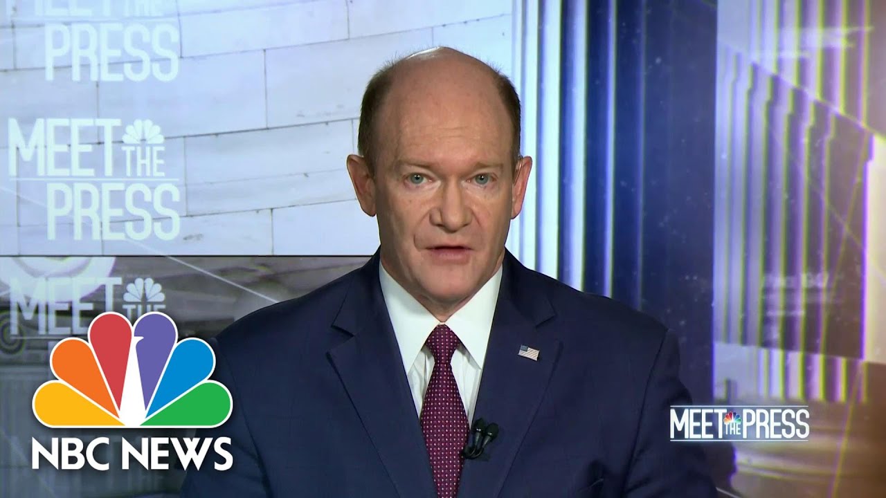 Full Sen. Coons: 'We Are At The Beginning Of The End Of This Pandemic' | Meet The Press | NBC News
