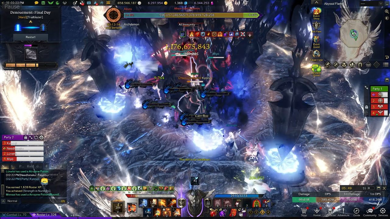 [Lost Ark] Red Gunlancer (1743) - Abyss Lord Kazeros G1 HM (Dec 17, '25)