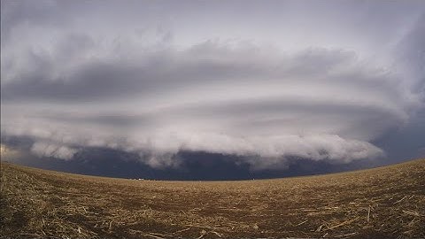 Incredible Supercell Structure in Southwest Kansas (GoPro Time Lapses) - May 21, 2020