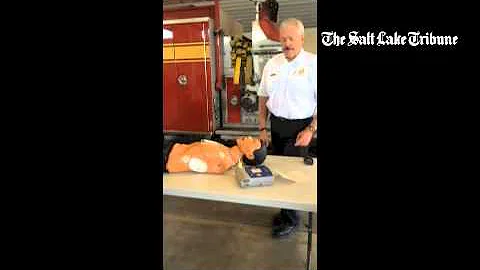 Claire Baldwin demonstrates how to use an emergenc...