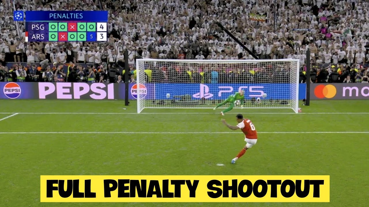 🔵PSG vs Arsenal (4-3) Full Penalty Shootout | UEFA Champions League Final