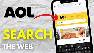 How To Search The Web On AOL (Full Guide)