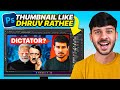 How to make thumbnail like dhruvrathee in photoshop