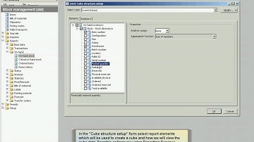Report2Cube for Dynamics AX pt 1