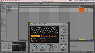 The New Ableton Live 11 Chorus-Ensemble