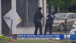 3 Injured In Drive-By Shooting At Dallas Grocery Store, Police Say