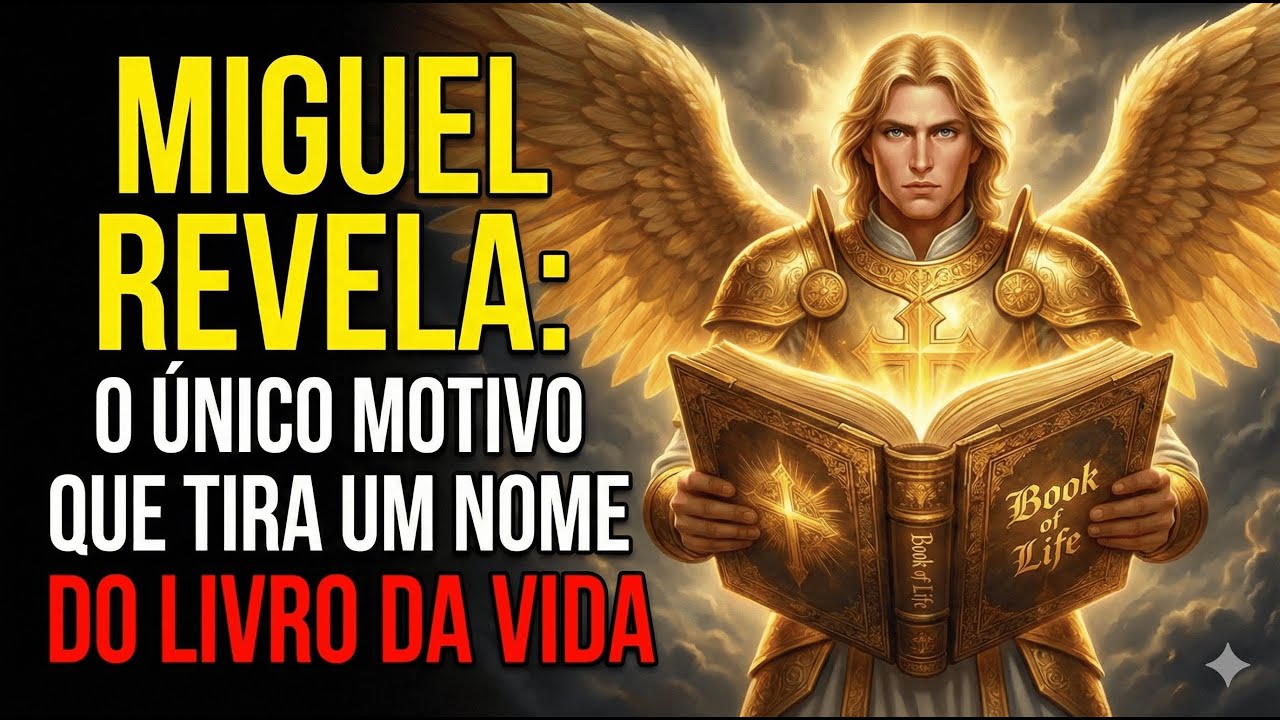 ARCANJO MIGUEL ALERTA: O Motivo Que Pode Tirar Seu Nome Do Livro (Revelação)