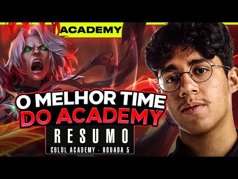O LOL MAIS BONITO DO ACADEMY - RESUMO CBLOL ACADEMY - ILHA DAS LENDAS