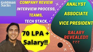 Goldman Sachs India Engineer Salary Revealed Interview Process Company Review Motivation Youtube