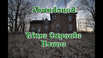 ABANDONED TIME CAPSULE HOUSE  - EVERYTHING LEFT BEHIND!